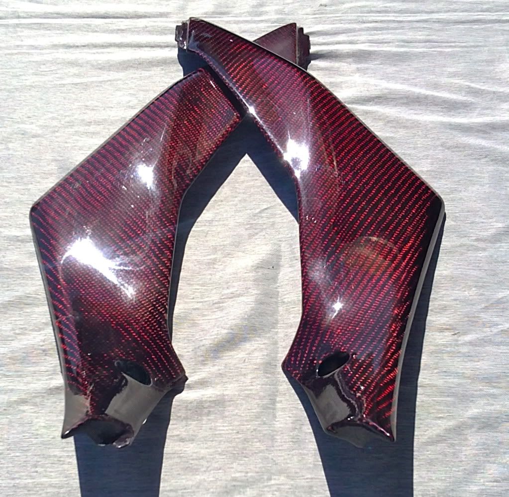 ABS plastics VS carbon fiber Honda Motorcycles